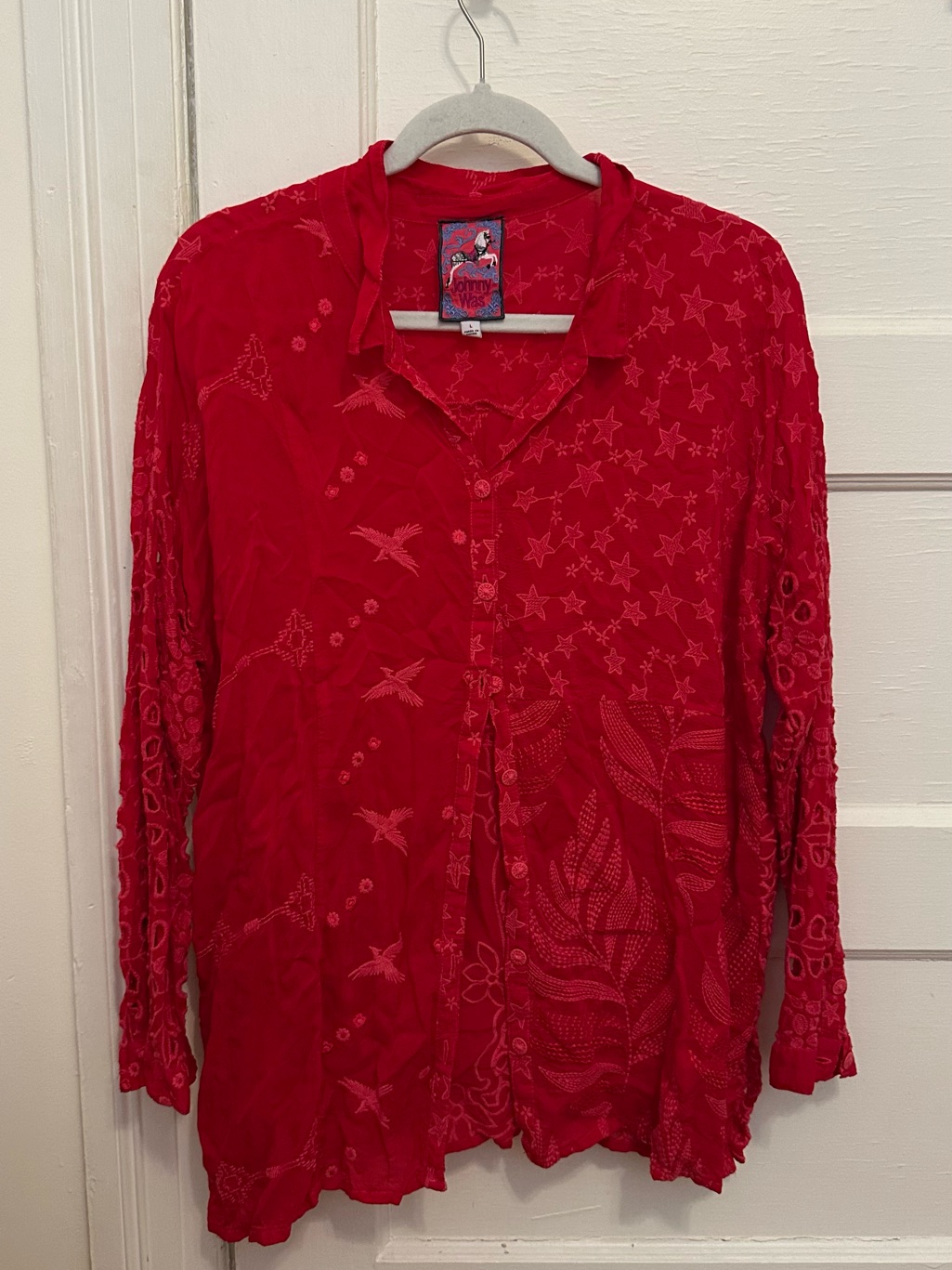 Johnny Was - Rochelle Button Up In Red
